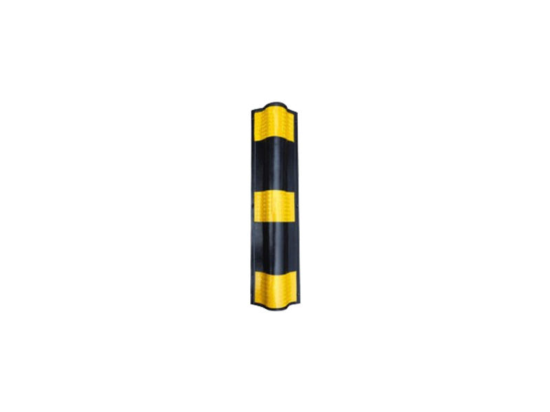 60cm Black And Yellow Rubber Corner Guard