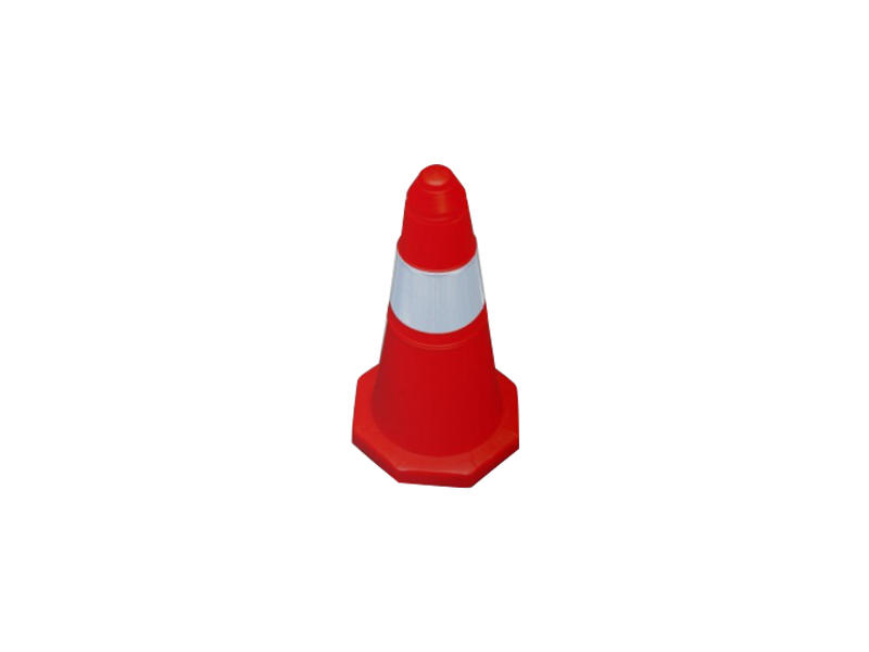 500mm Traffic Safety PE Traffic Cone Can Be Customized