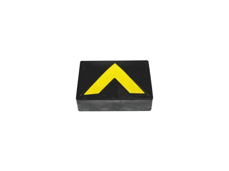 Black And Yellow Parking Rubber Wall Protector