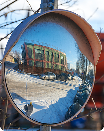 product category: Rubber Convex Mirrors