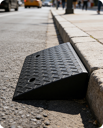 product category: Rubber Kerb Ramps